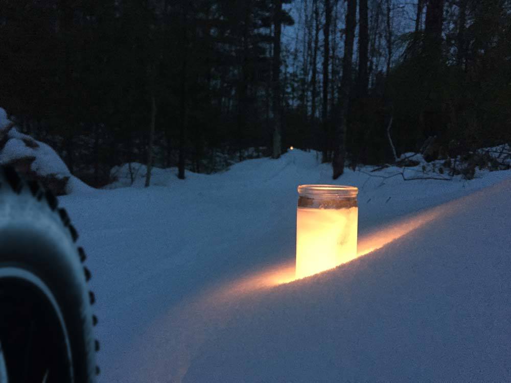 Fatbikes By Candlight Candle And Tire