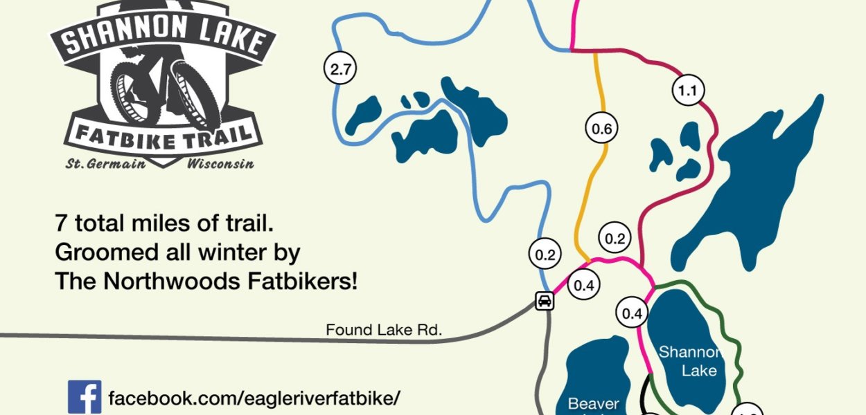 Shannon Lake Trail Map