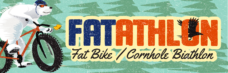 Fatathlon Fat Bike and Corn Hole Biathlon Fat Bike Race